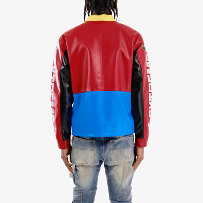 Extreme F-1 Jacket - Red/Blue