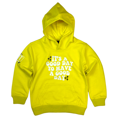 Good Day Kids Hoodie - Yellow