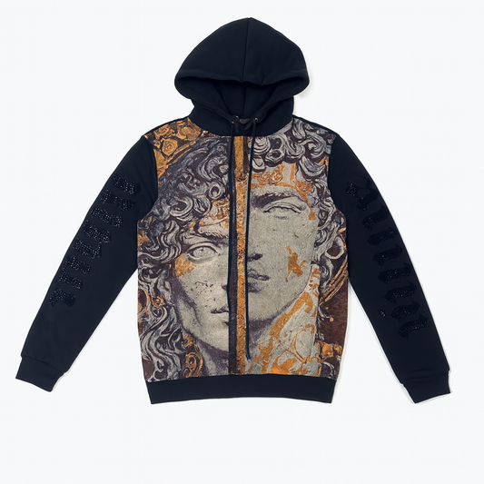 Saint Hoody Embroidery - Black