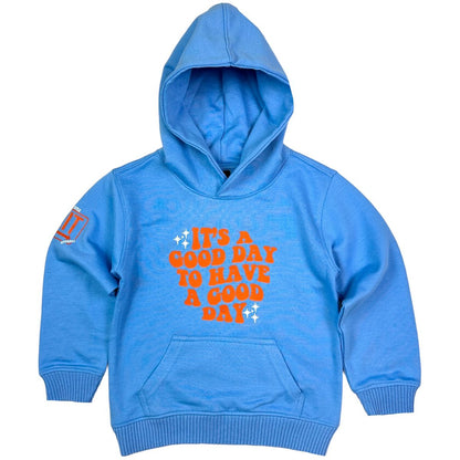 Good Day Kids Hoodie - Blue