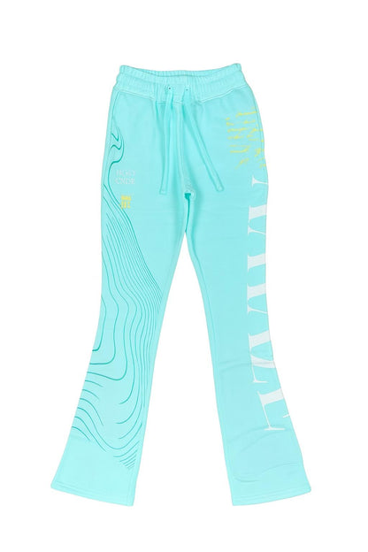 Amaze And Astound Joggers - Aqua