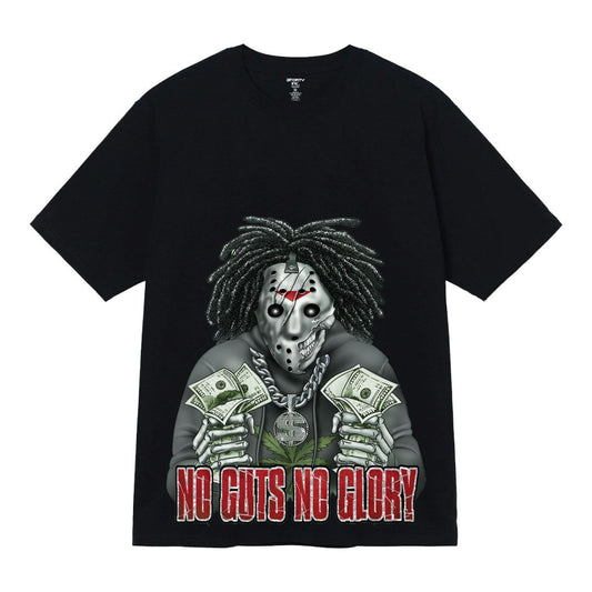 No Guts No Glory Graphic Tee - Black