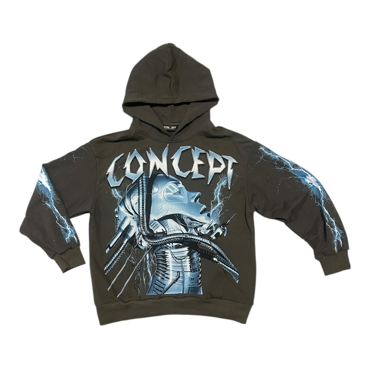 AI Vision Hoodie - Grey