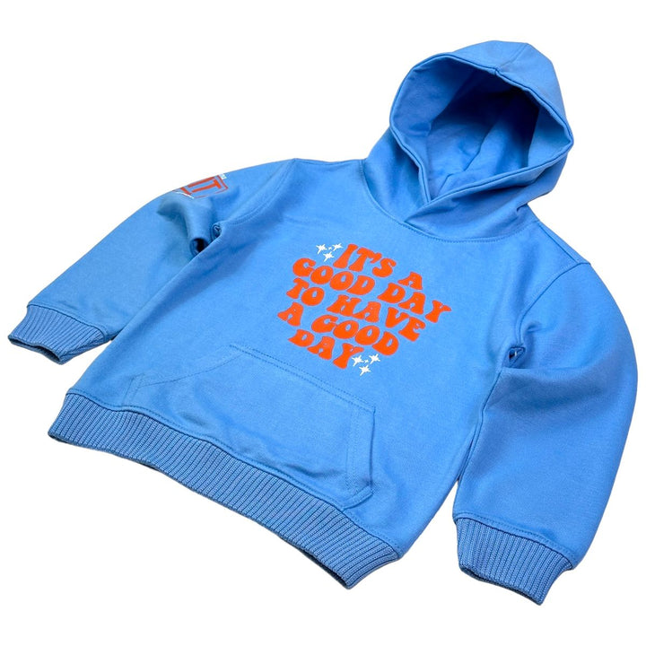 Good Day Kids Hoodie - Blue