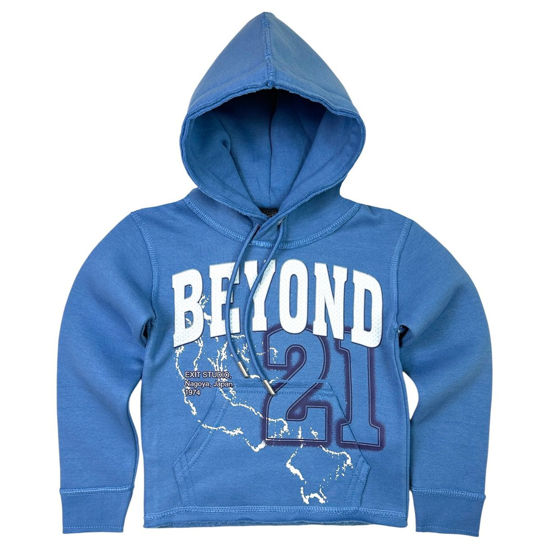 Beyond Kids Fleece Hoodie - Blue