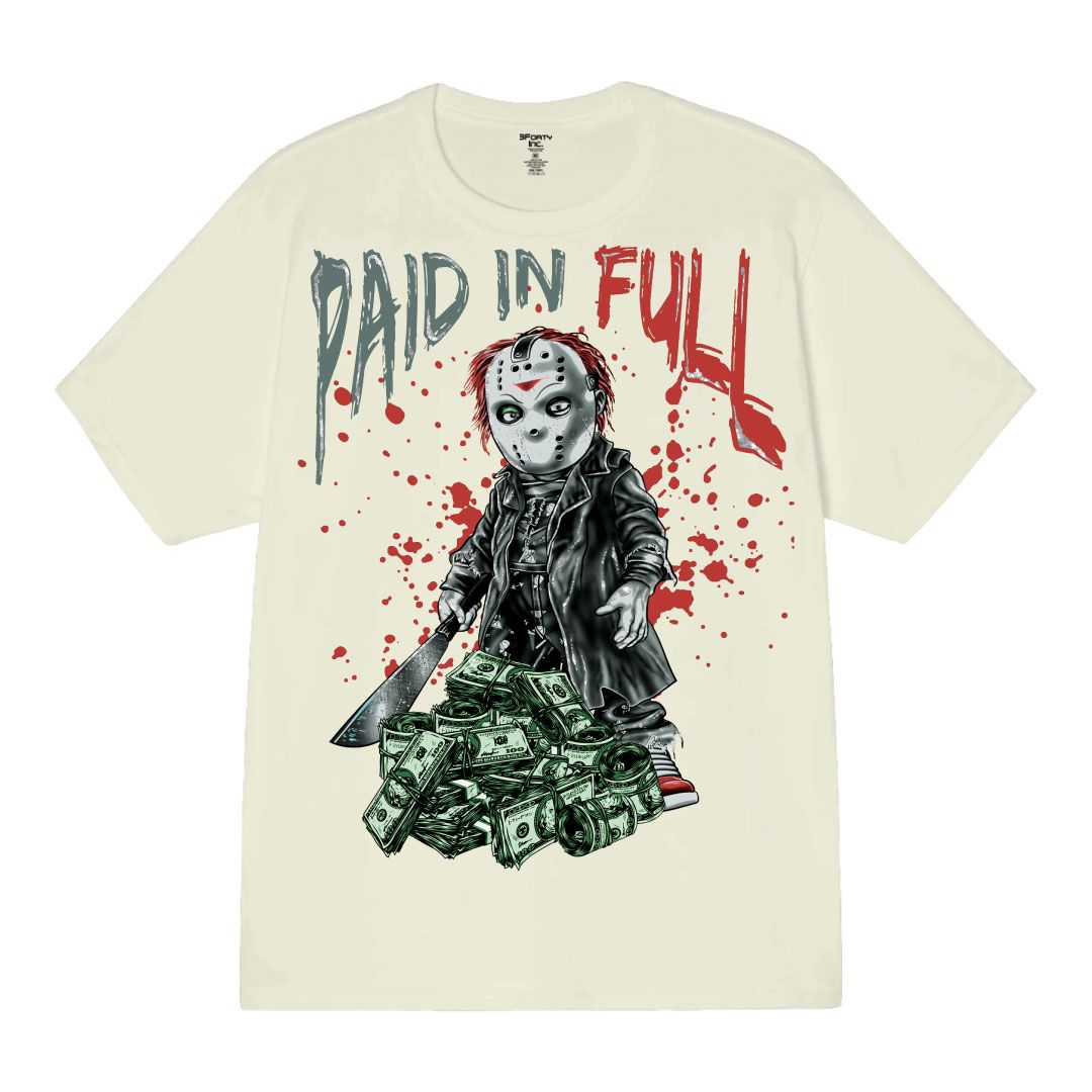 Paid In Full Graphic Tee - Almond