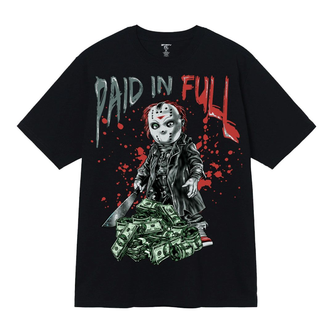 Paid In Full Graphic Tee - Black