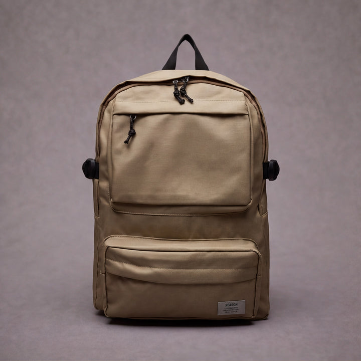 BG1- Multi Pocket khaki Backpack