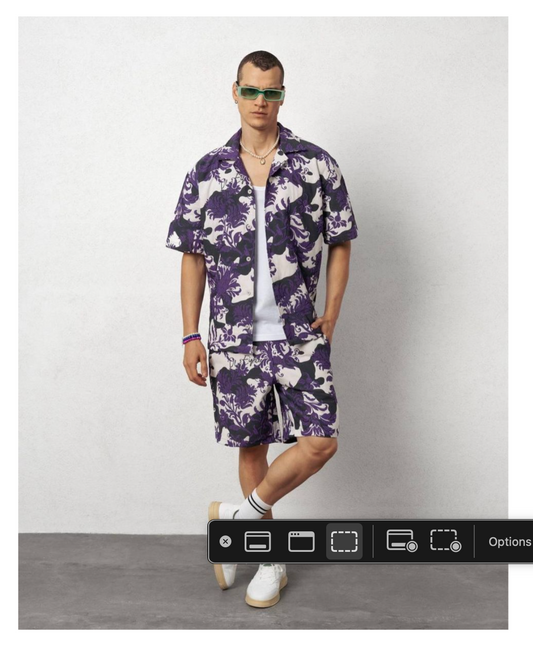 Summer Shorts - Purple