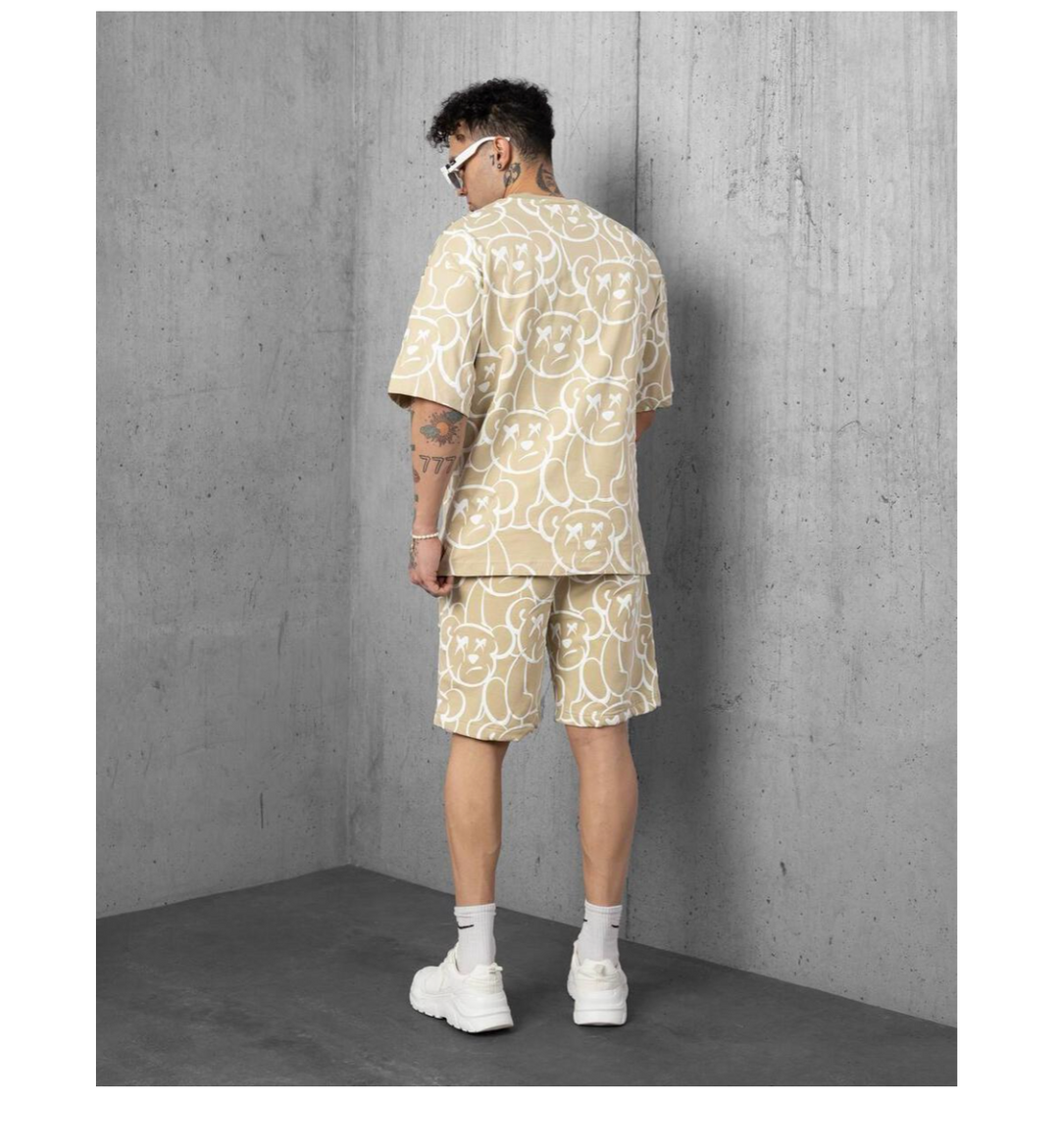 Bear Tee - Beige