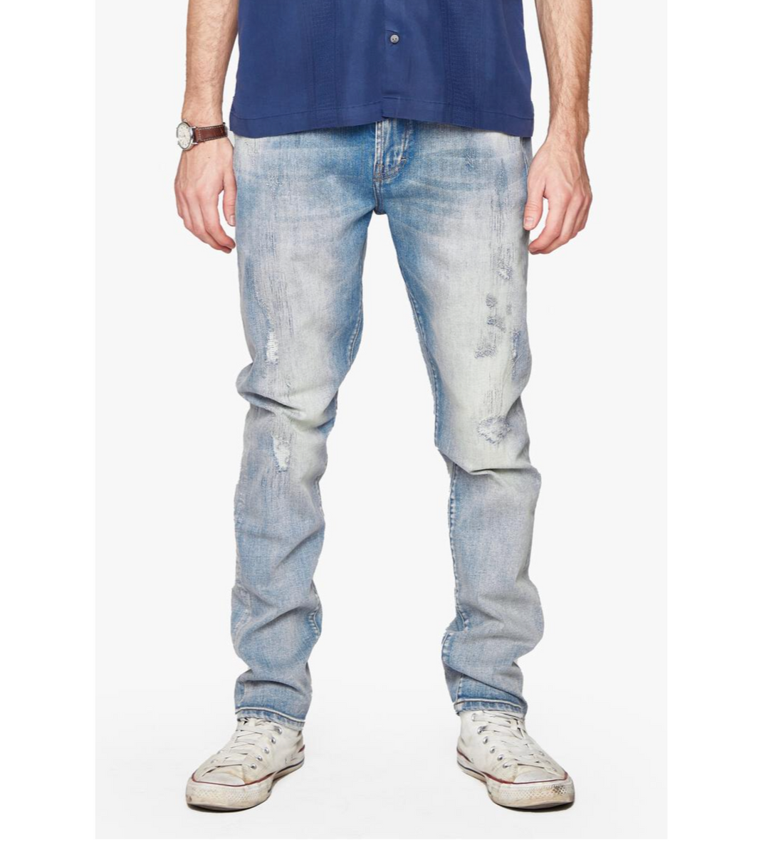 R6 Athletic Fit Jeans - Vintage Blue