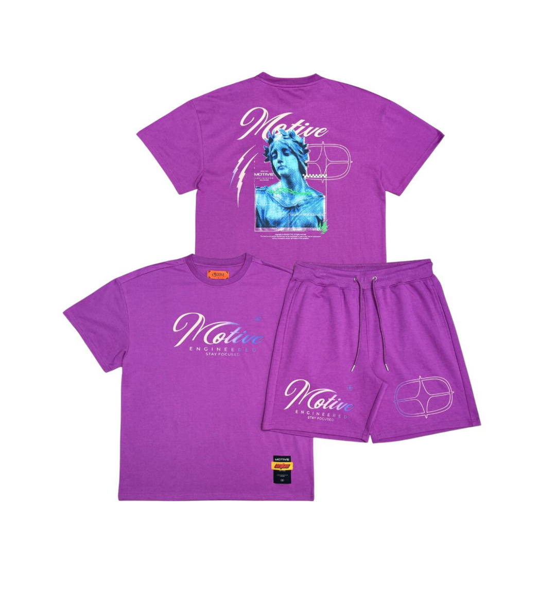 Motive Shirt - Taro  - Mt308