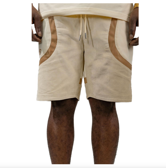 Elite Corduroy Shorts - Beige