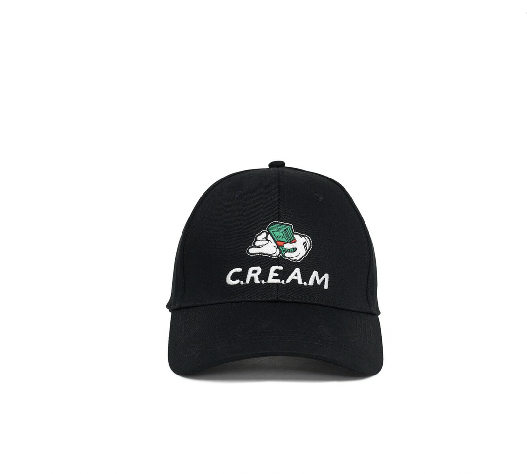 CREAM CAP - "MONEY HAND"