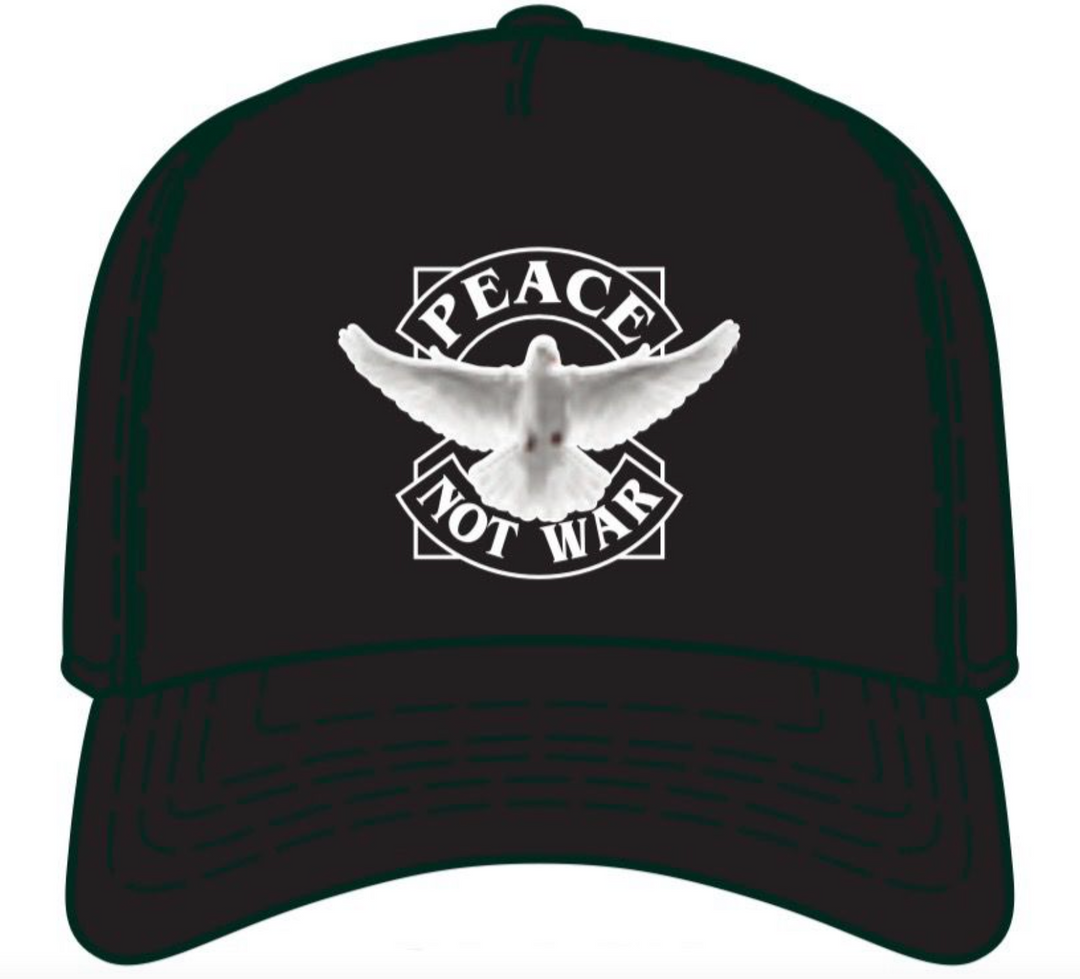 MUKA S4411 Black Peace No War Hat