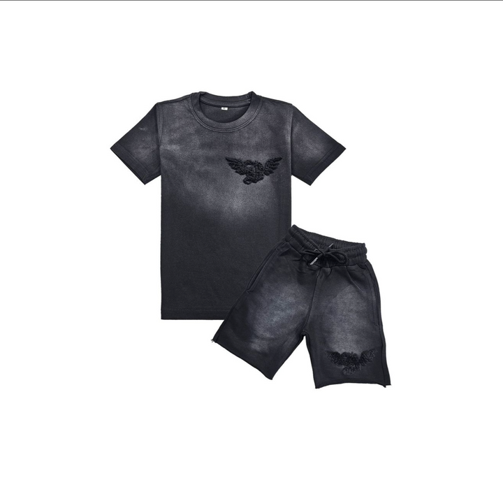BSB Black Wash Kids Tee