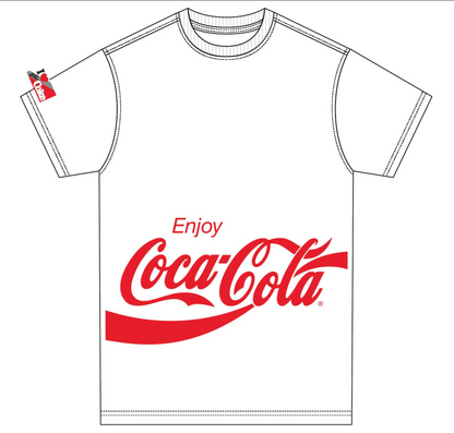 Enjoy Coca Cola - White & Red Tee