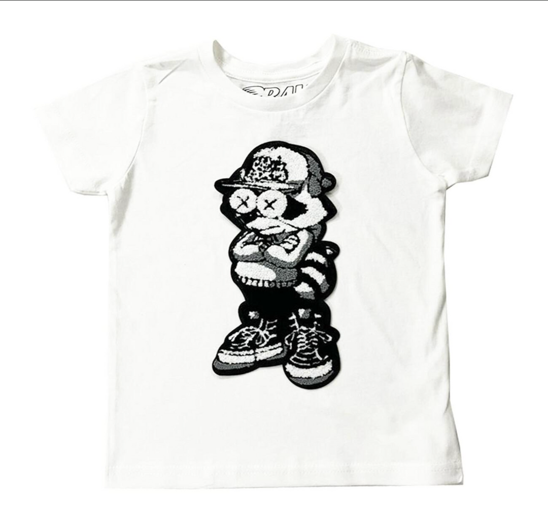 Cash Addicted Kids Tee - White