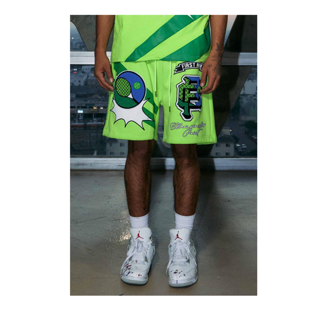 Tennis Shorts - Lime