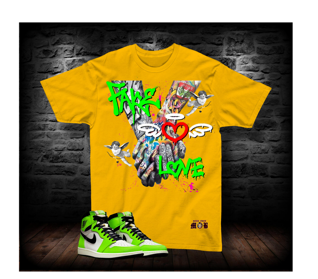 Fake Love - Yellow Game Changers Tee