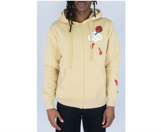 Infinite Amour Fullzip Hoodie - Khaki (142-353)