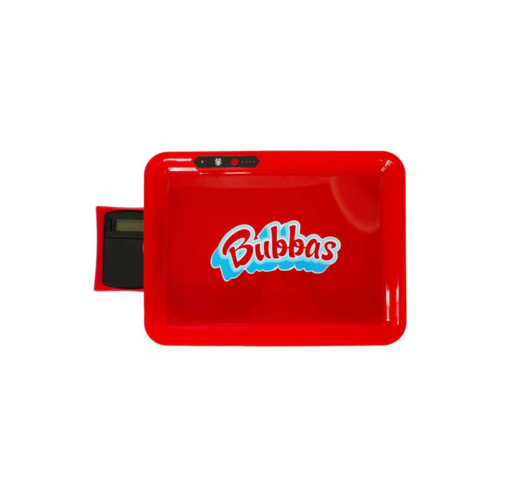 SW Bubbas Glow Tray with Speaker &amp; Scale - Red