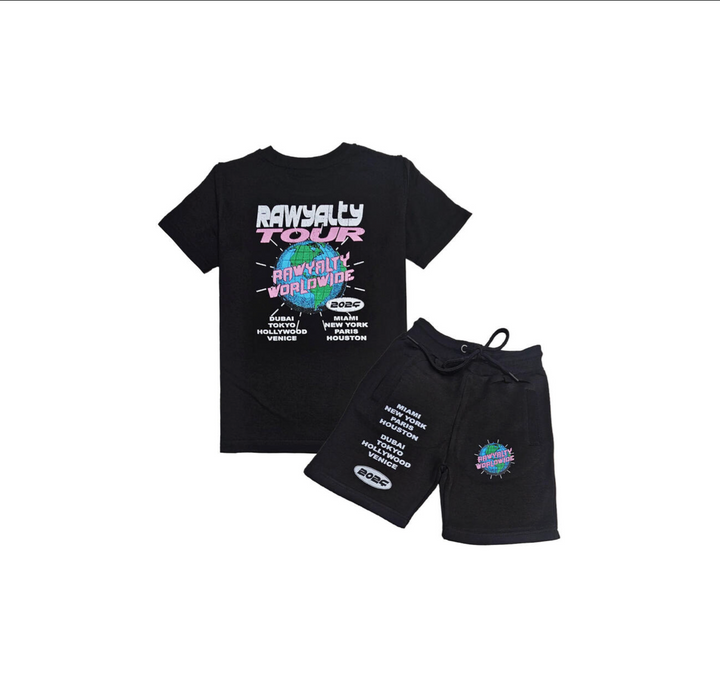 Worldwide Kids Shorts - Black