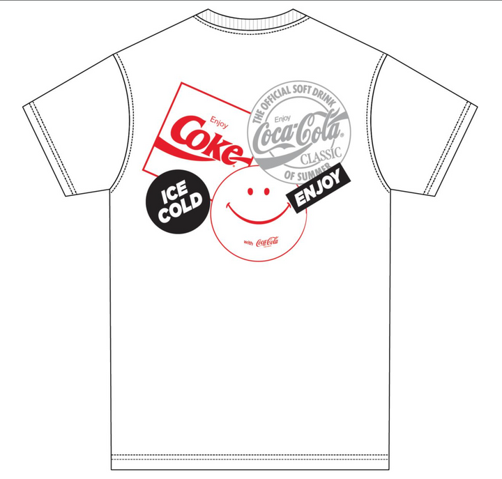 Enjoy Coca Cola Tee - White/Red