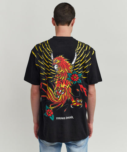 Phoenix Tee (S137) - Black