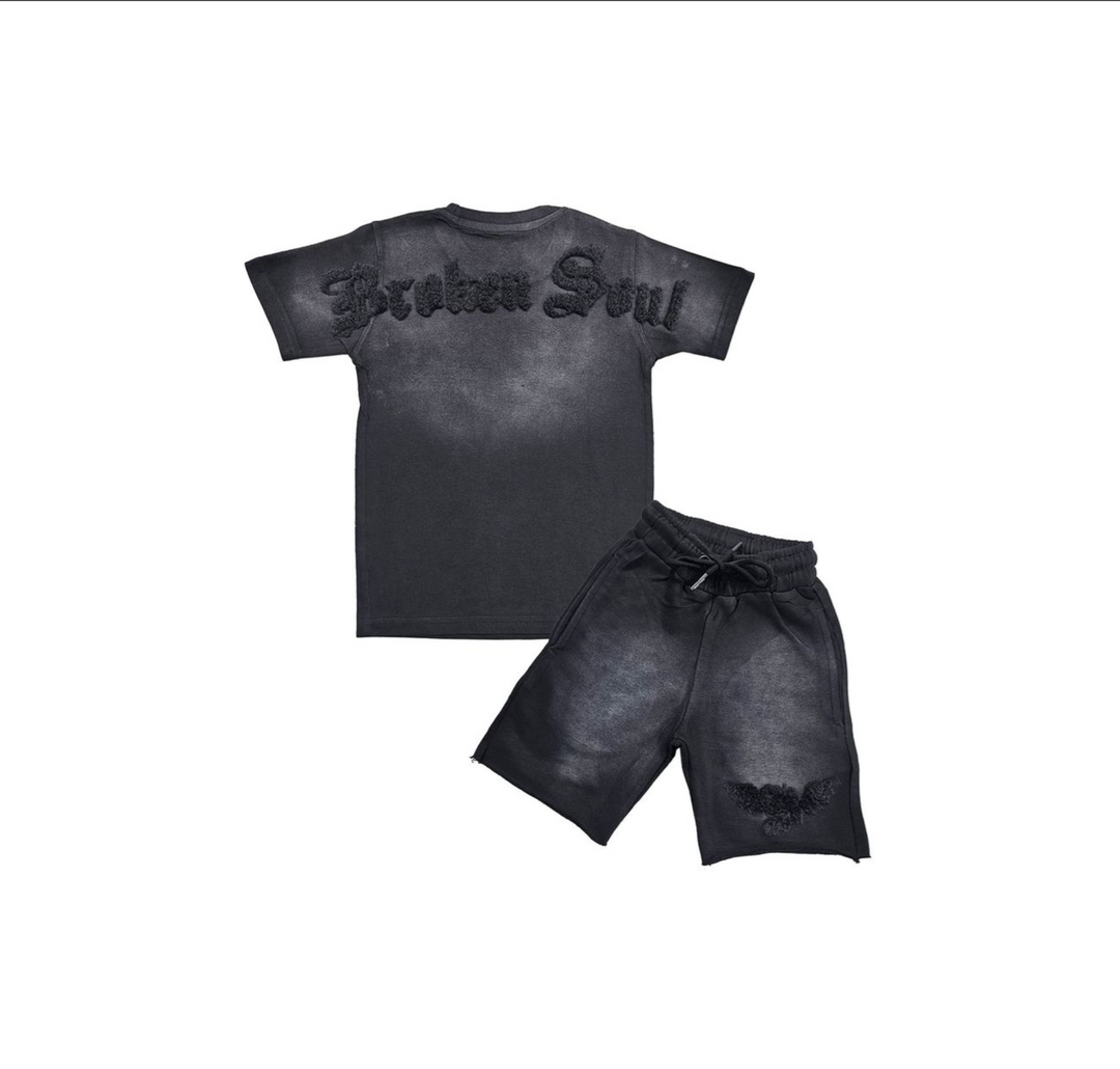 BSB Black Wash Kids Tee
