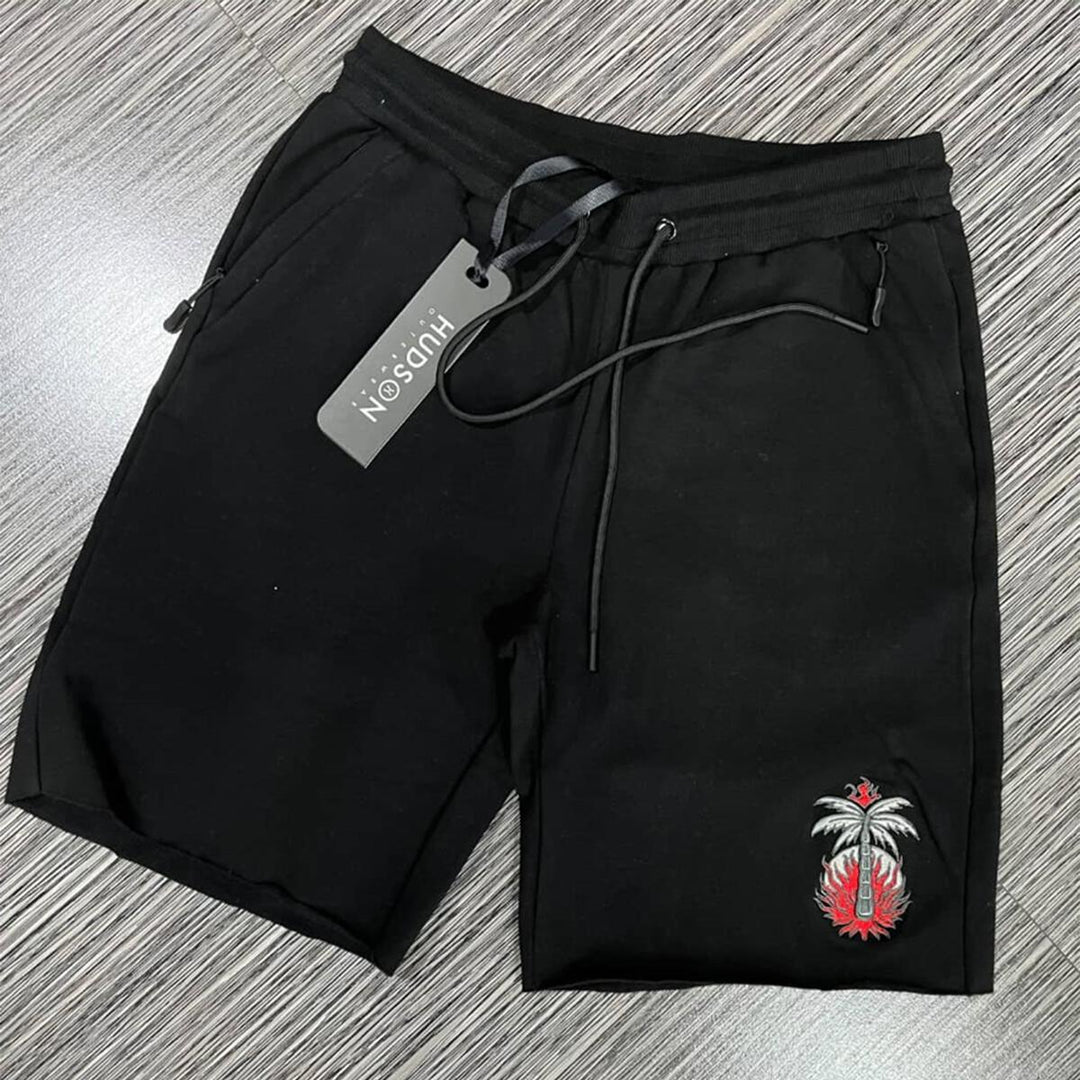 Knit Fleece Cut Off Short (307) - Black