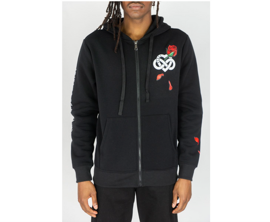 Infinite Amour Fullzip Hoodie - Black (142-353)