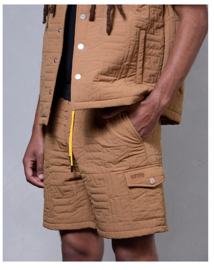 GFTD LA Palmer Shorts - Khaki
