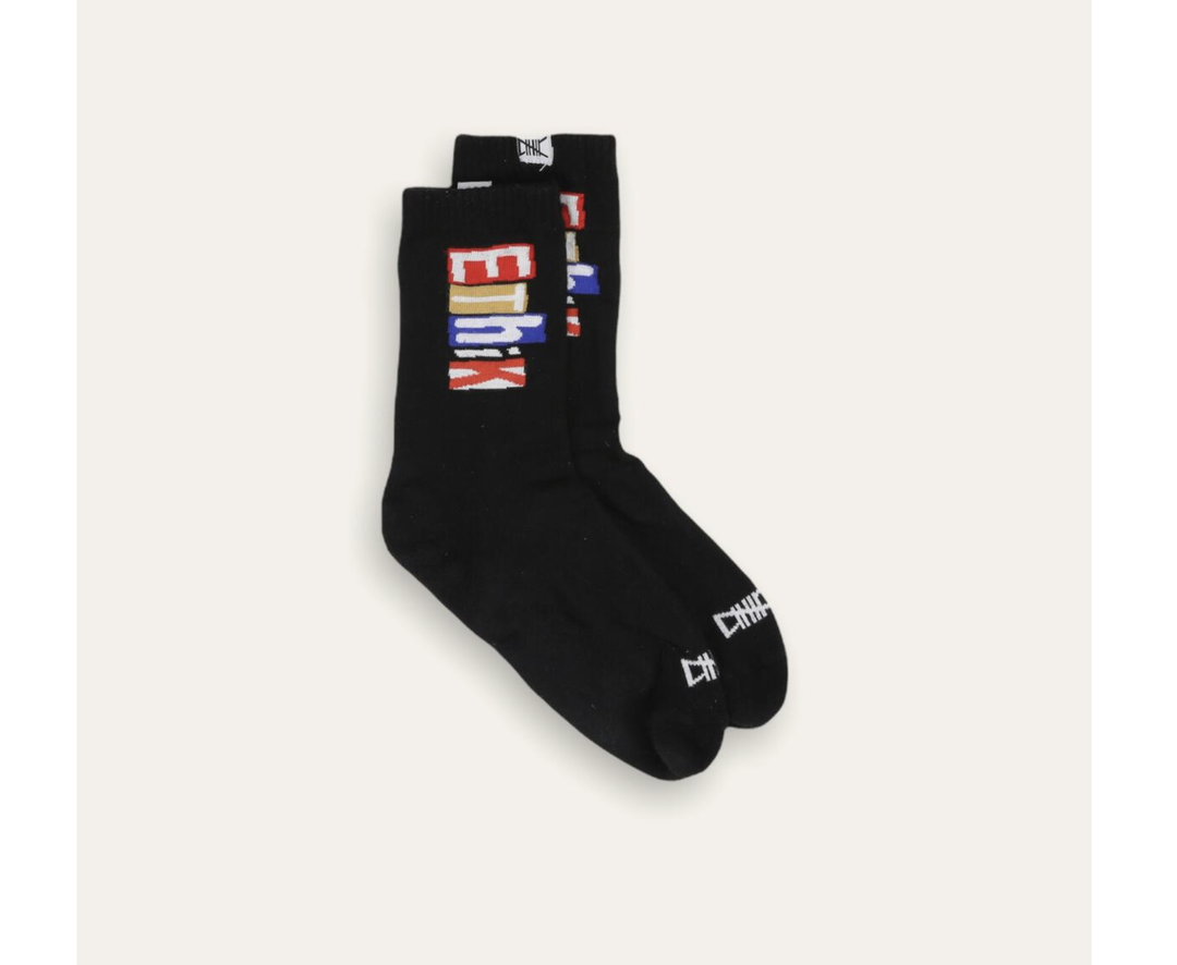 Ethik Worldwide Socks - Black