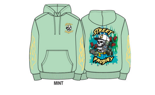 F514  - Street Prodigy - Mint Hoodie