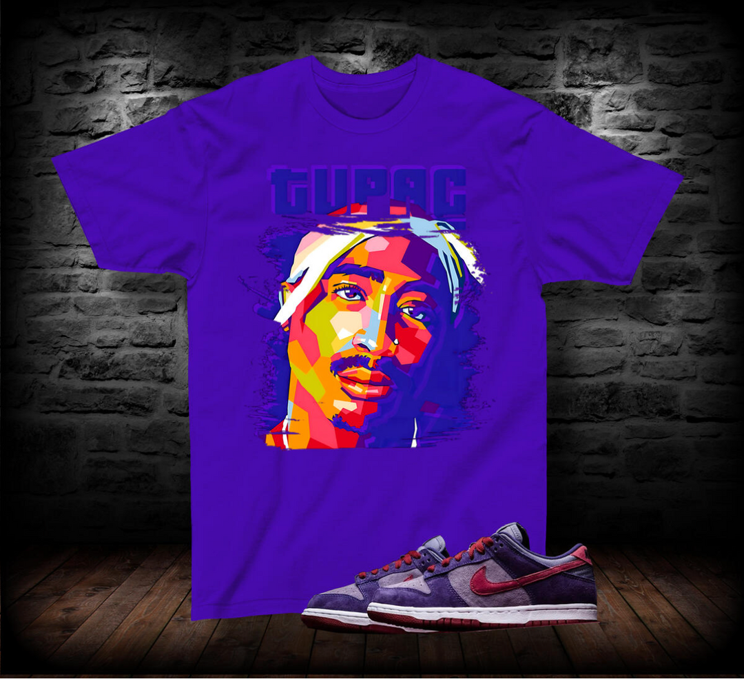 Tupac Cool - Purple Tee