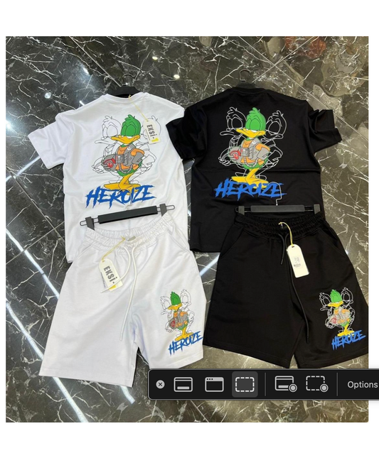 Heroize Shorts - White