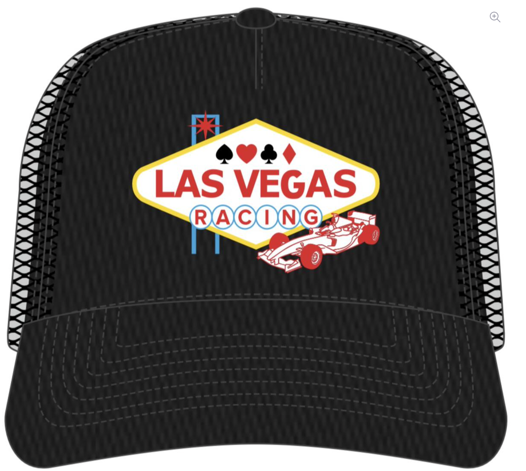 Las Vegas Trucker Hat - Black