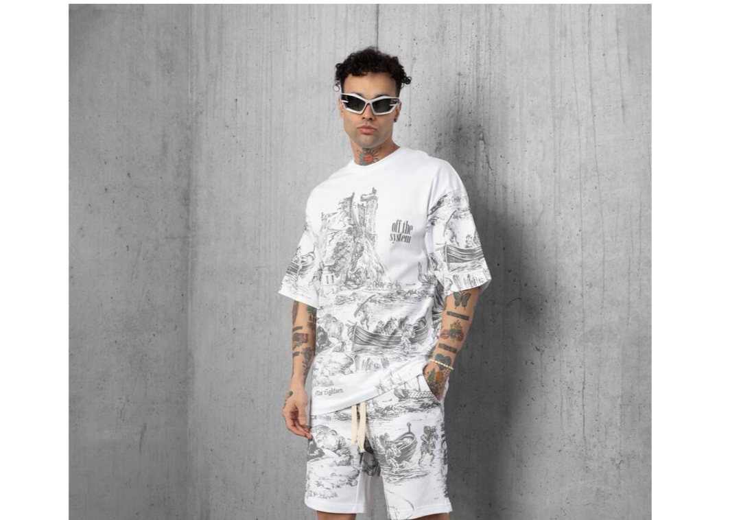 Off The System Tee - White