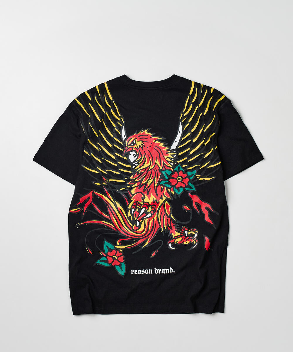 Phoenix Tee (S137) - Black