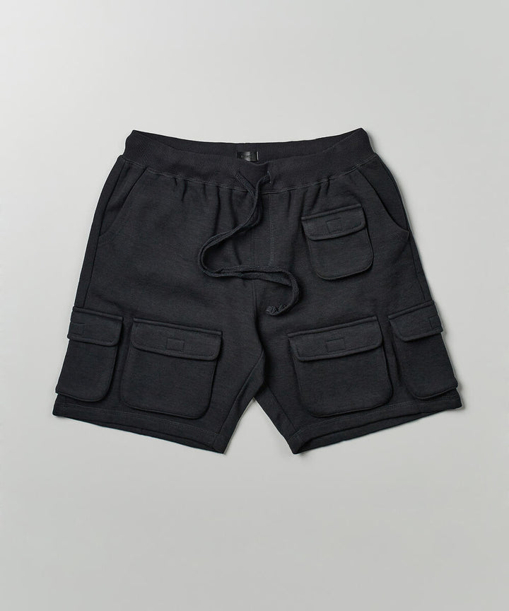 Whitecloud Cargo Fleece Short (S386) Black