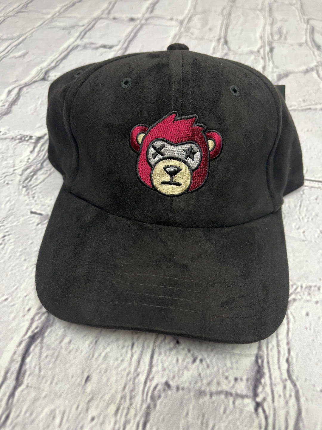Unknown Legacies Black Teddy Bear Hat