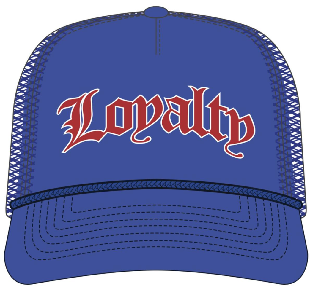 Loyalty - Royal Blue Trucker Hat